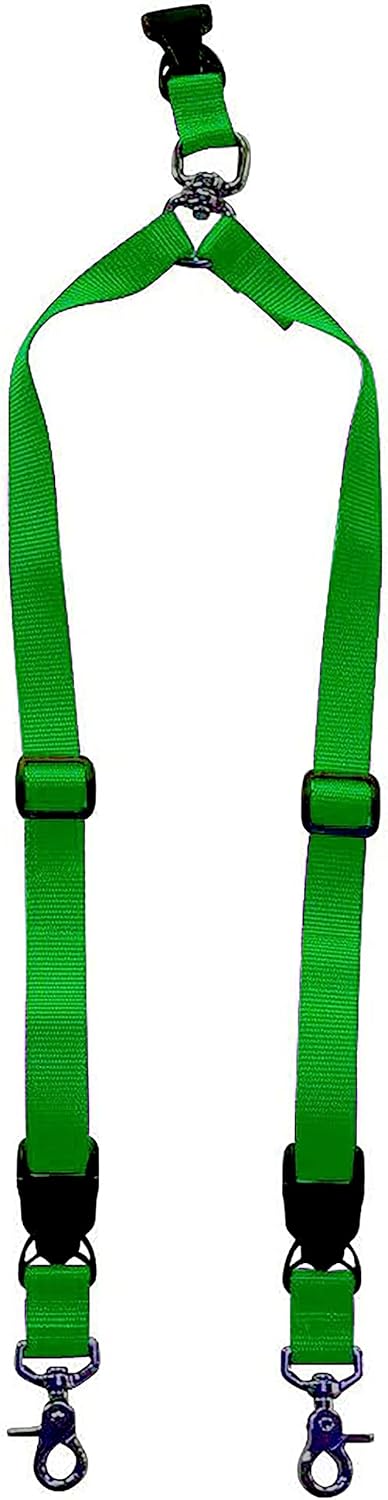 The Buddy System Double Buddy - Hands Free Dog Leash Accessories, Fits All Our Dog Leashes, Versatile Leash System for Runners, Joggers and Dog Owners, Made in USA - Regular Dog System