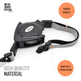 The Buddy System Accessories for Our Dog Leashes Made in USA (Small Dog Black, Retractable Leash)