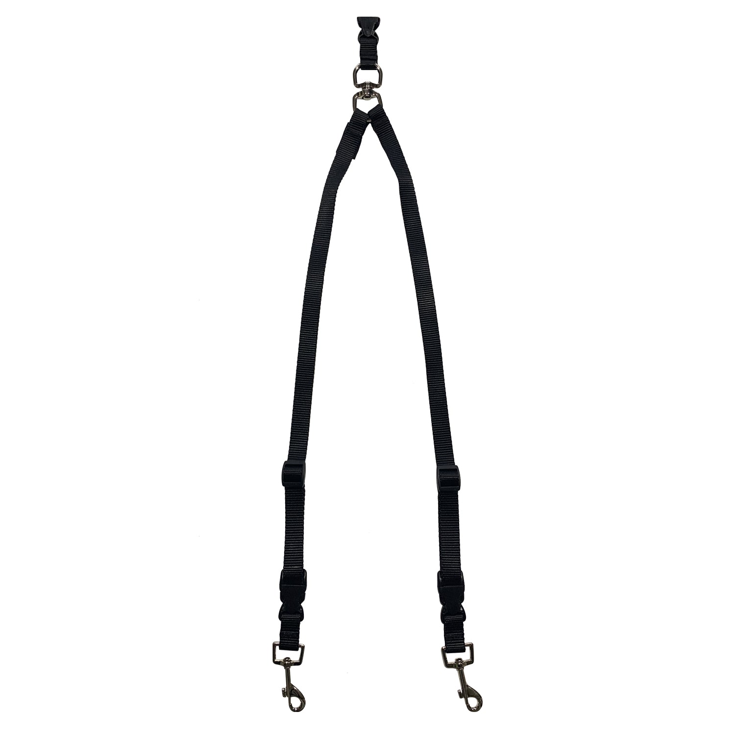 The Buddy System Double Buddy Hands Free Dog Leash Accessories, Fits All Our Dog Leashes, Versatile Leash System for Runners, Joggers and Dog Owners, Made in USA- Small Dog System
